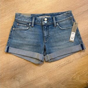 NWT Hudson Croxley Mid Thigh Jean Shorts : Sz 27